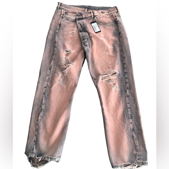 R13 Jeans R3 Crossover Jean Faded Pink Garment Dye Poshmark